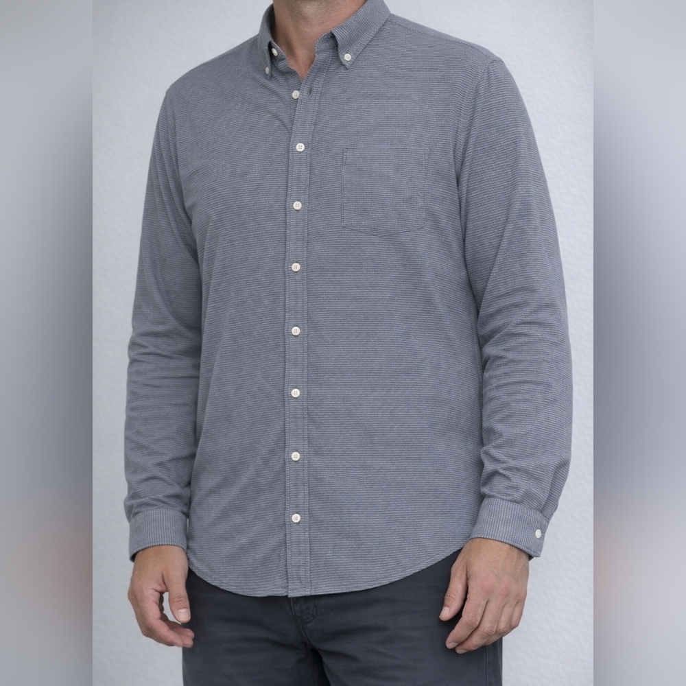 The North Face Shirt Button Down Mens XL Long Sleeve Micro Stripe Cotton